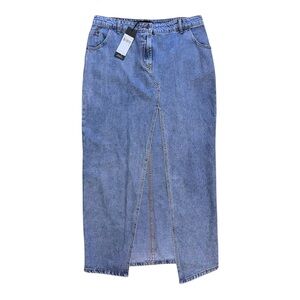 XL Lioness Blue Denim Maxi Skirt Brand New with Tags